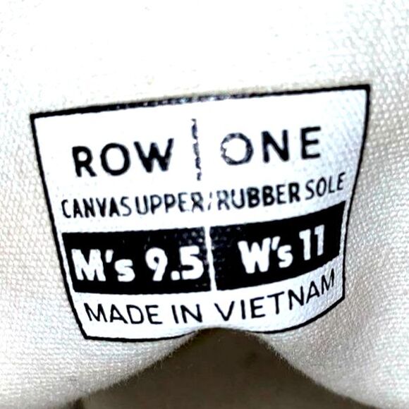 Unisex Row One Texas A&M Shoes Mens 9.5 Womens 11 - Picture 6 of 6